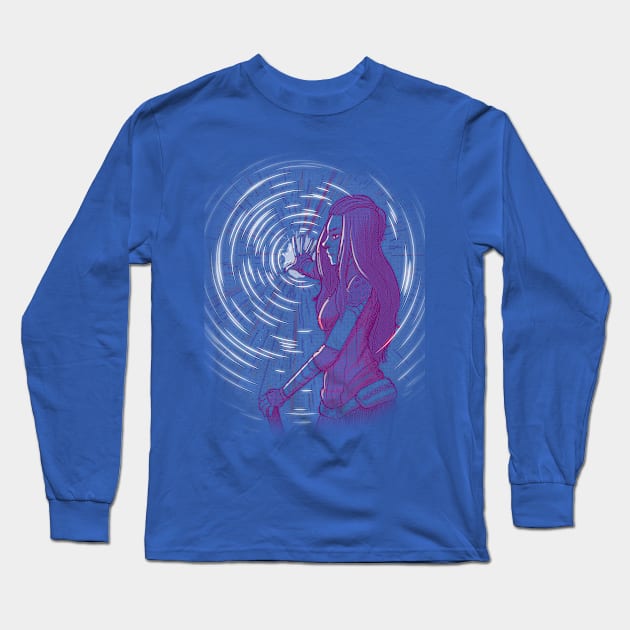 Valeria - Circles - BANQUITION Long Sleeve T-Shirt by banquition